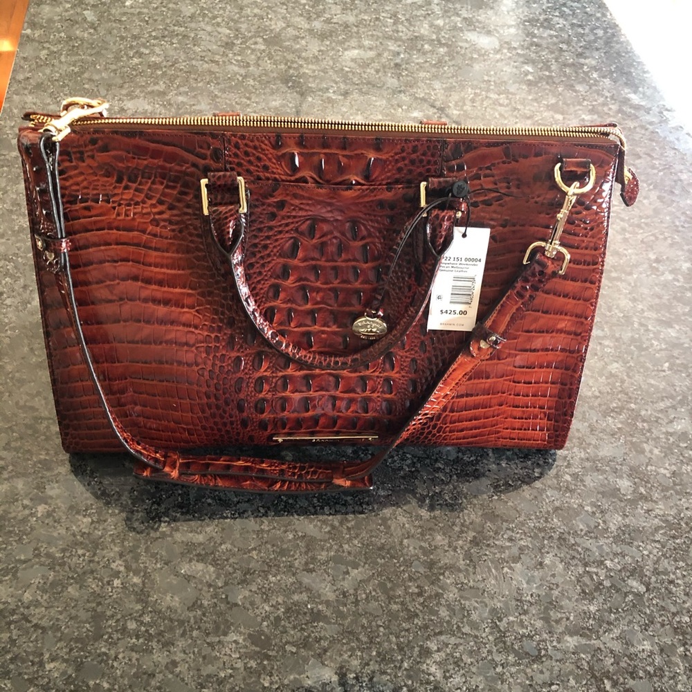 BRAHMIN Weekender-Pecan Melbourne